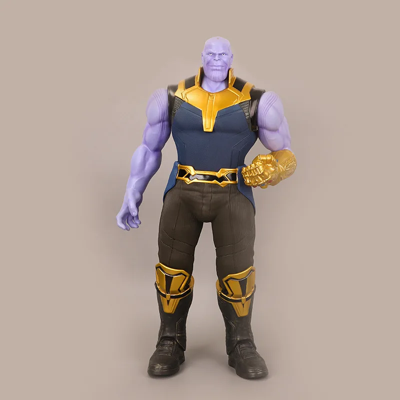 

[Funny] Large size 77cm The Avengers Thanos Infinity Gauntlet Hulk PVC Action figure Statue Collection model toy adult kids gift