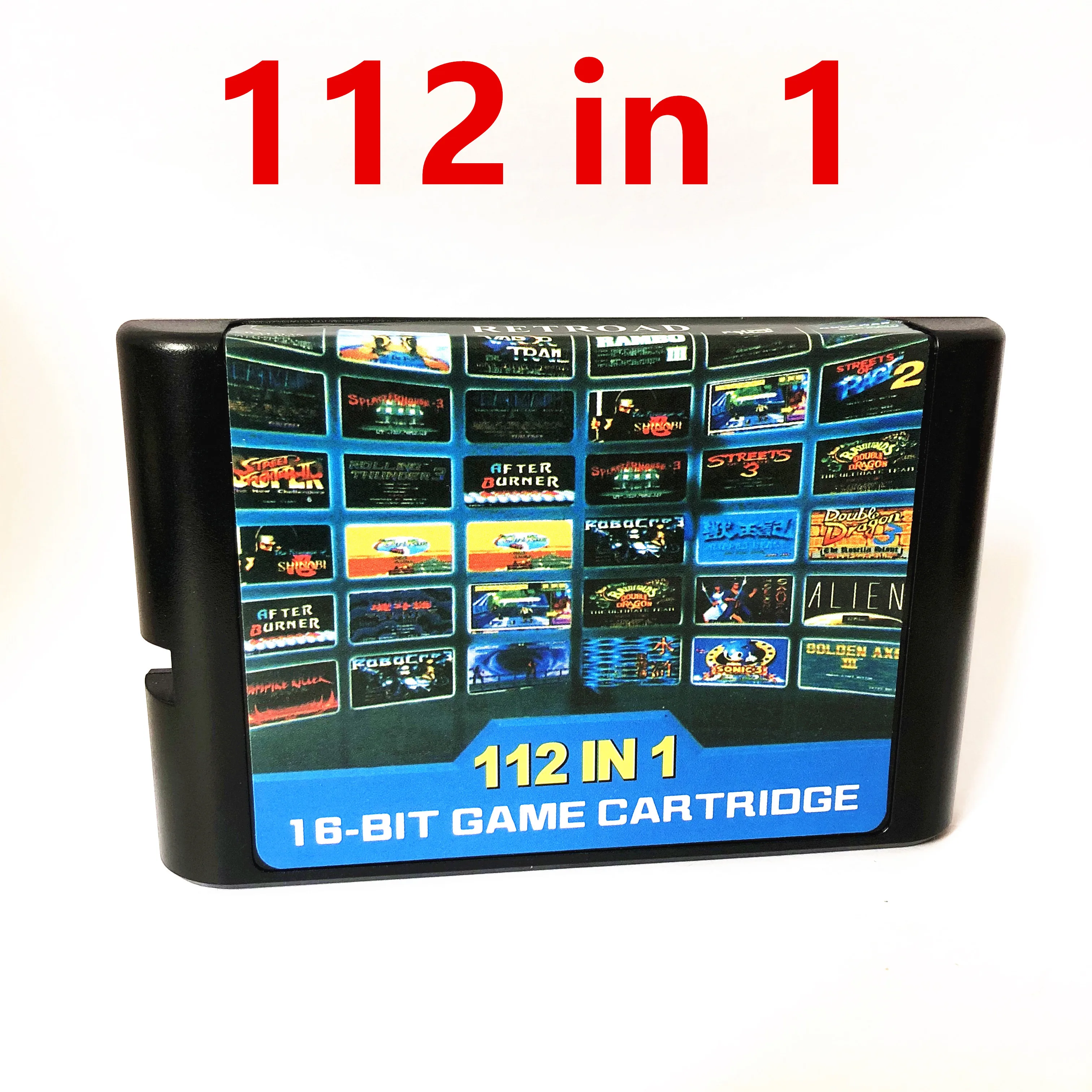 112 в 1 16 бит MD игровая карта для sega Mega Drive для Genesis