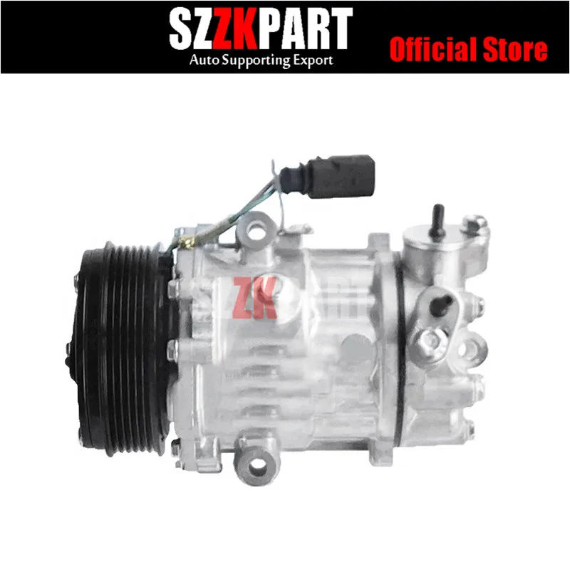 Компрессор переменного тока SD6V12 6V12 A/C для VW Polo UP Skoda Citigo 1S0820803C 6RD820803 Sanden 1916 1S0820803A