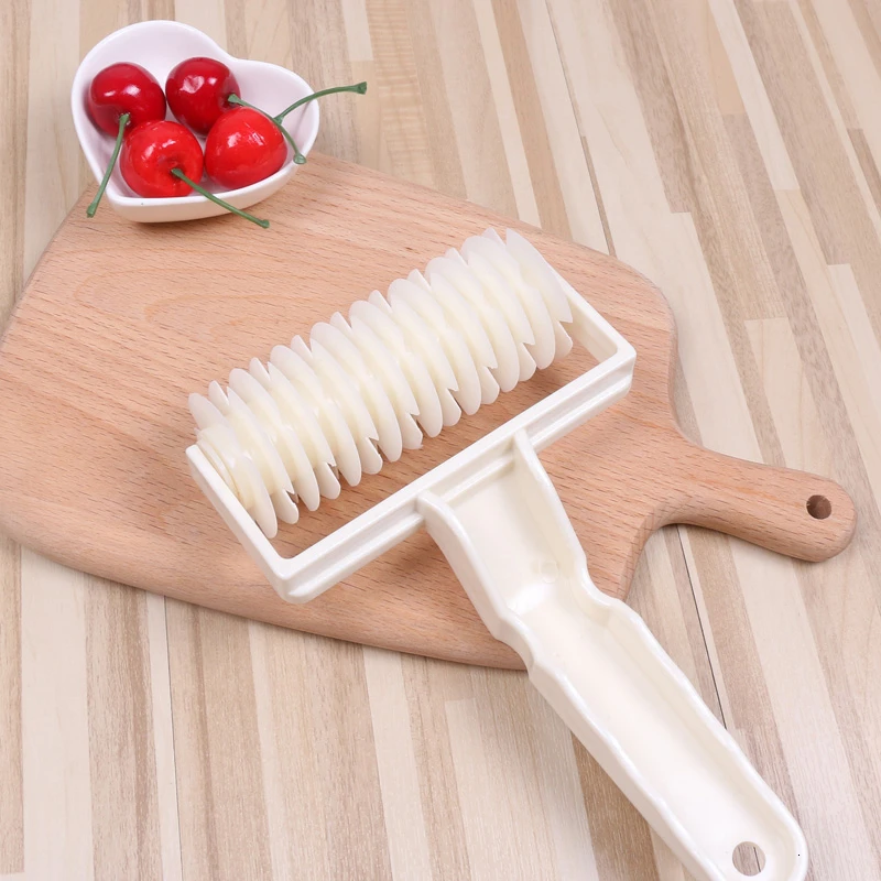 1pc Plastic Baking Tool Pull Net Wheel Knife Pizza Pastry Lattice Roller Cutter For Dough Cookie Pie Craft Kitchen Accessories