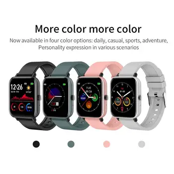 

Waterproof P8 Smart Watch Monitor Sleep Heart Rate Blood pressure measurement smart Wristband Multifunction smart bracelet