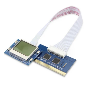 

Detection Diagnostic Test Card LCD Screen PCB Accessories Tools Network PC Desktop Mini Motherboard Computer PCI Analyzer