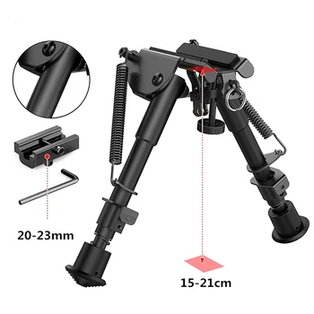 

Tactical Tri-Rail Bipod Mount Adaptor Connector for Airsoft Warrior MB01/L96 Sniper Rifle Hunting Caza 6~9 Inch