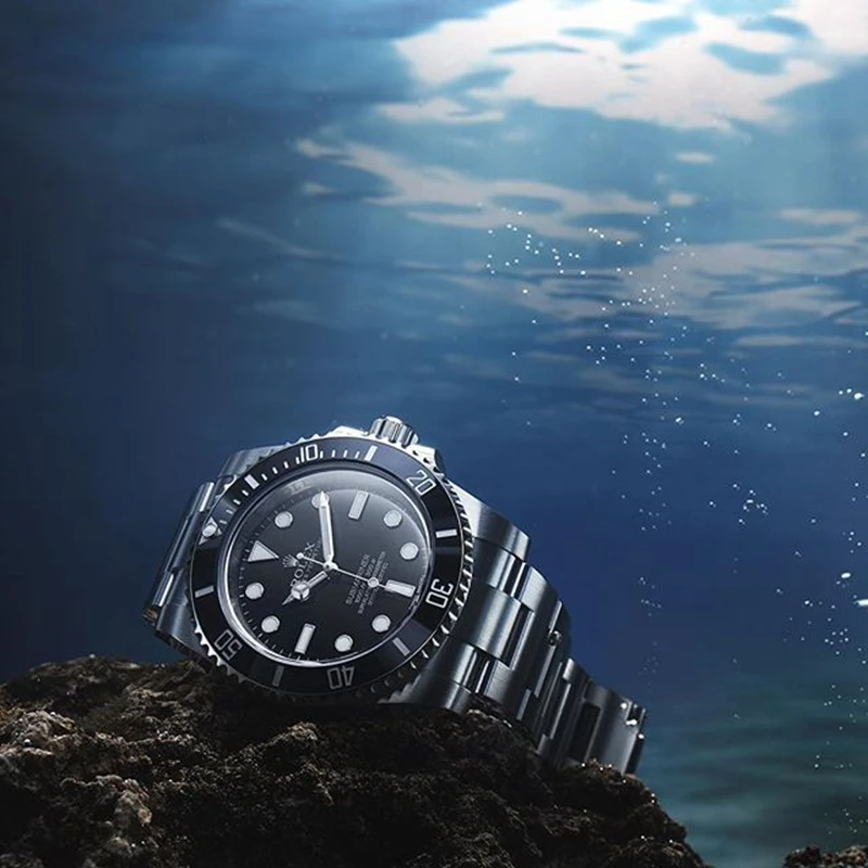 

Rolex- Submariner- Luxury brand Quartz women's Mechanical watch Stainless steel watchband watch Business casual men's watch
