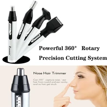 Новинка, 4 в 1, электрический триммер для ушей и носа, Мужская бритва, перезаряжаемая, для удаления волос, Usb, тример для бровей, безопасный, долговечный, набор инструментов для ухода за лицом, 30