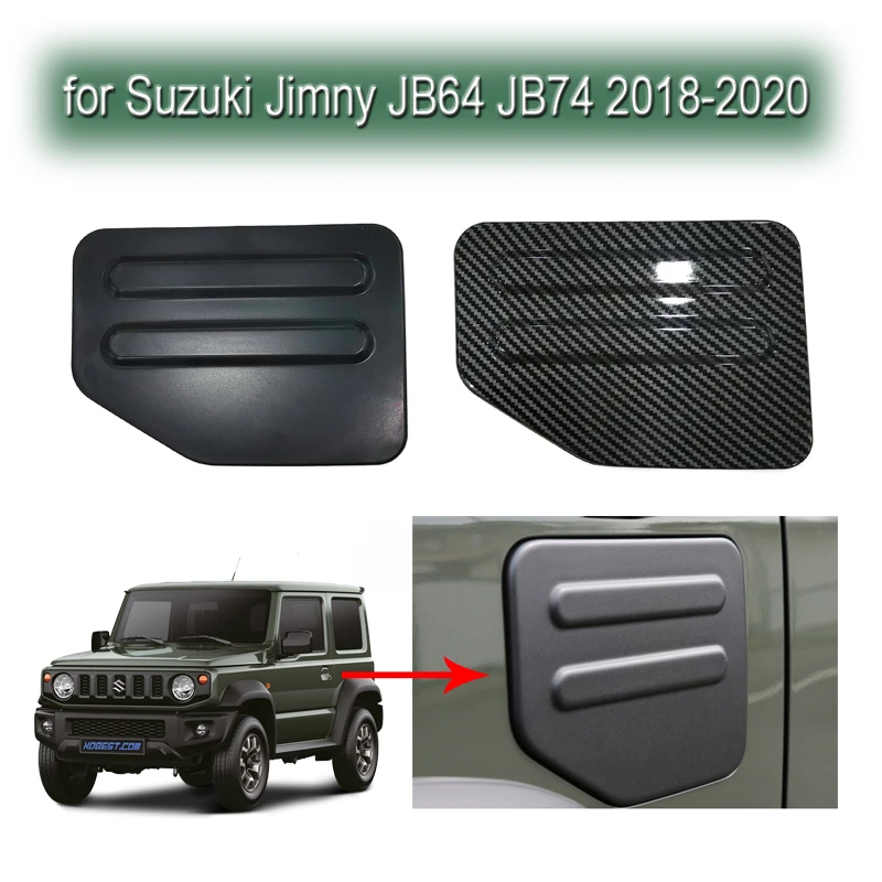スズキジムニーjb64jb74 2018 2020用ガスタンクカバー,カーボン