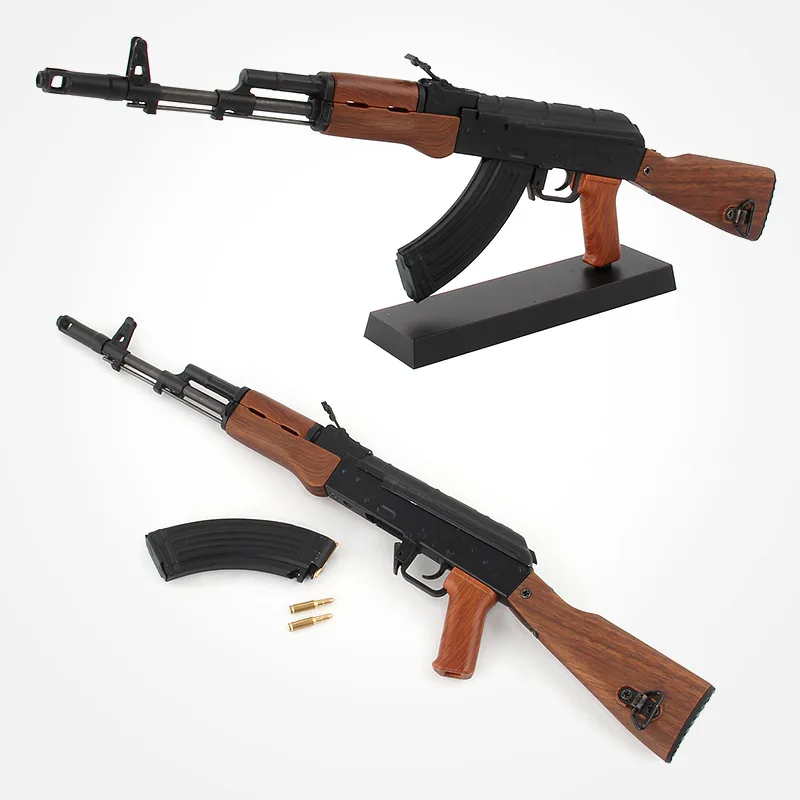 1 3合金ak74銃モデルak 47アサルトライフルできません撮影飾りコレクションギフトのため Gun Model Model 1 Gunsmodel Gun Aliexpress