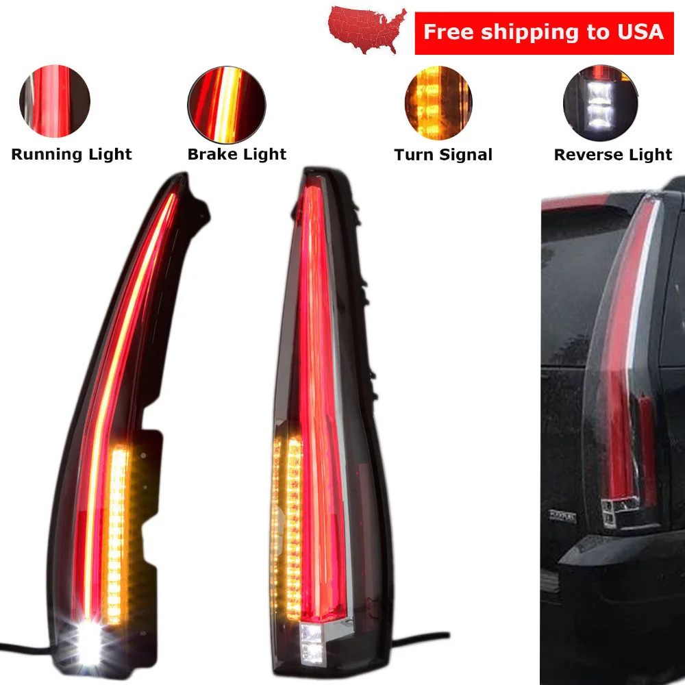 Светодиодный задний фонарь для Tahoe GMC Yukon Chevy Chevrolet 2007 2014 светодиодный в сборе|led