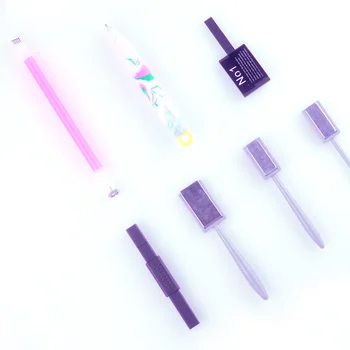 

1pcs Cat Eye Gel Magnet Stick Curved Line Strip 3D Designs For Polish Nail Gel Nail Art Decor Magnetic Tools Accessories Set