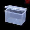 9cm Rectangle PP plastic box thicken translucent hardware screw parts storage box QTY 1PCS 2