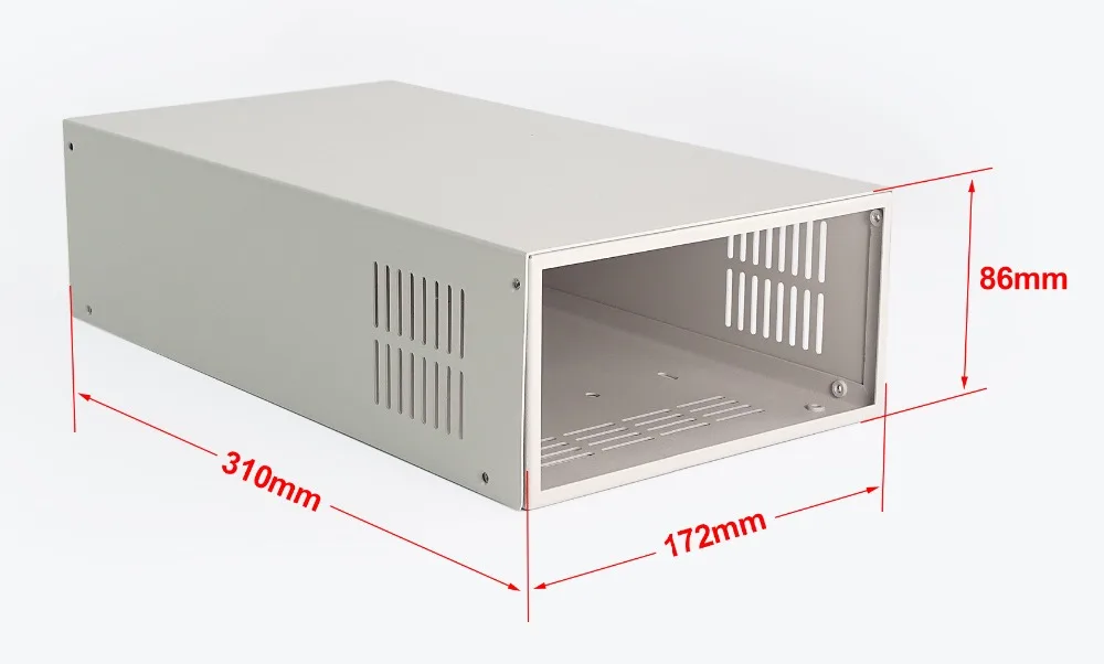 Цифровой источник питания чехол S06A S06D для RD6006 RD6006W преобразователь напряжения только металлический корпус не содержит блок питания