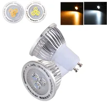 GU10 3W 3x 3030SMD светодиодный теплый белый/белый светодиодный светильник AC 85-265V