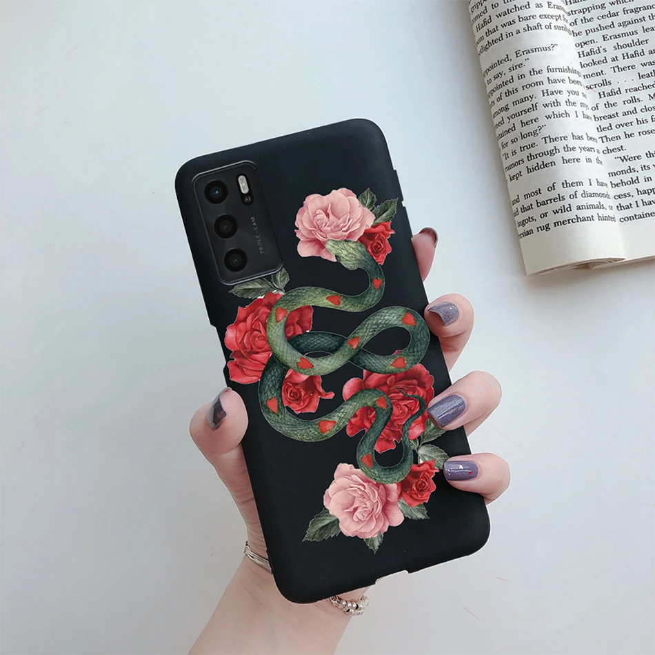 cases for oppo black For Oppo A16s 2021 Case Rainbow Heart Painted Silicone Soft Phone Back Protector Cover for OPPO A16 OPPOA16 A 16 s 2021 TPU Case cases for oppo cases