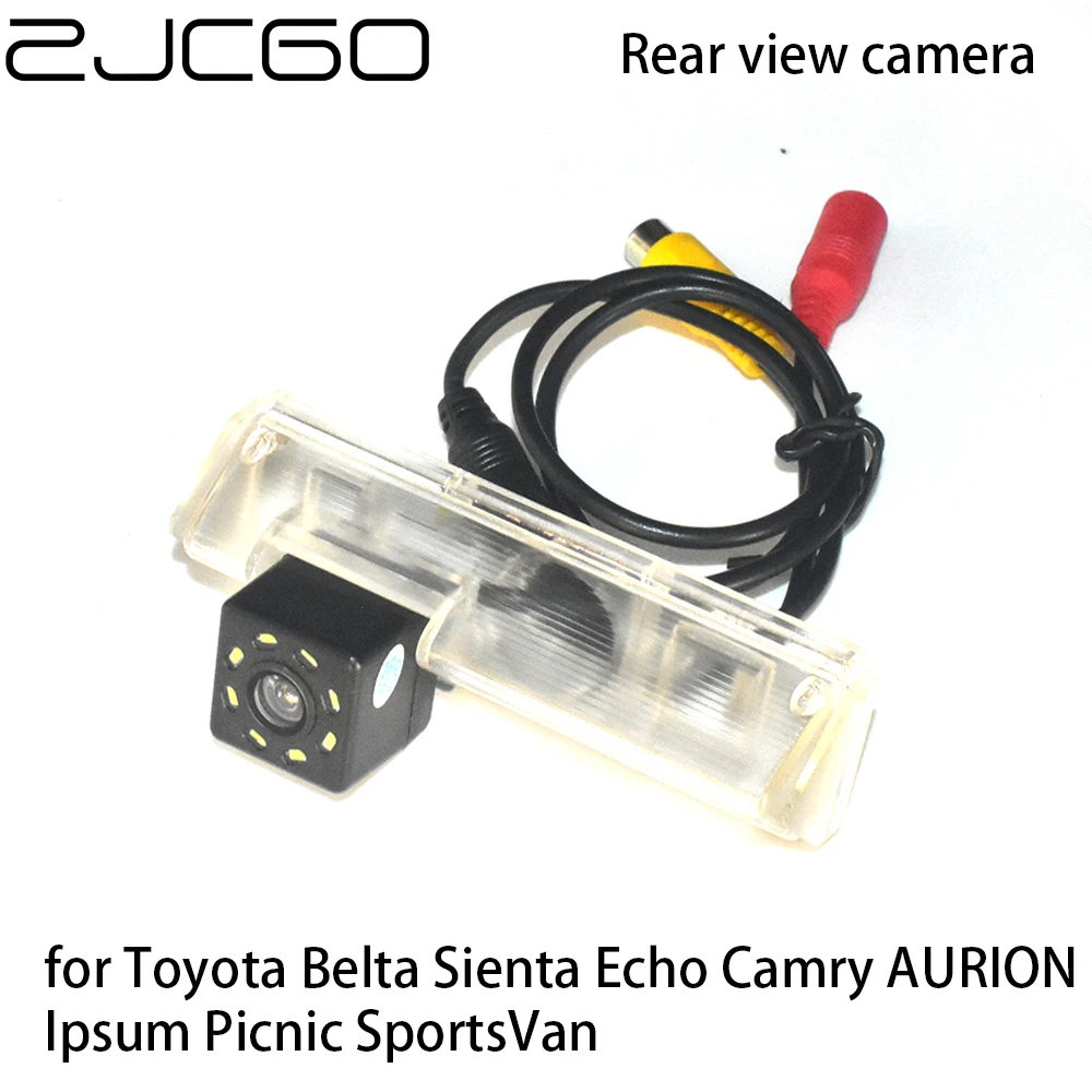 

ZJCGO Car Rear View Reverse Backup Parking Reversing Camera for Toyota Belta Sienta Echo Camry AURION Ipsum Picnic SportsVan