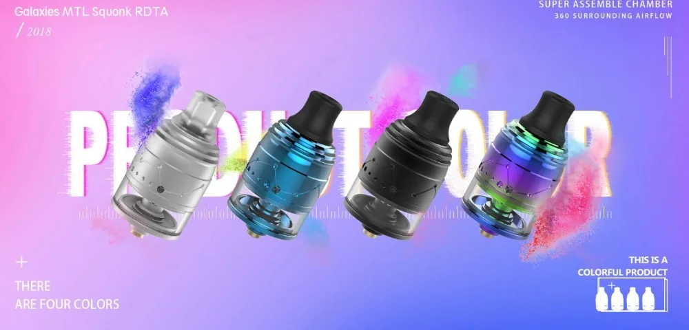 Vapefly Galaxies MTL RDTA -6