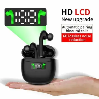 

J3 Pro Wireless Bluetooth Headset Sport Earphone Touch Control Bluetooth 5.2 LED Display Headphone PK i7s i7mini i8x