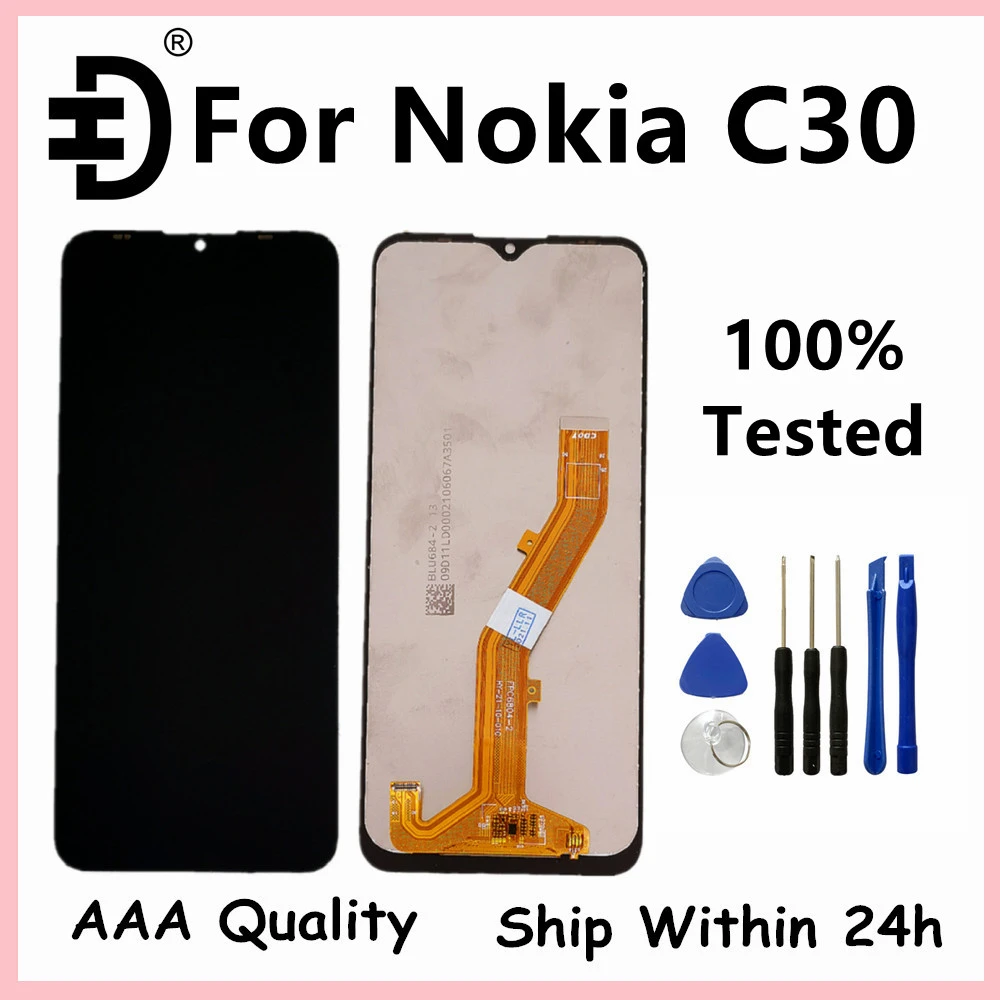 6.82" For Nokia C30 LCD Display Touch Digitizer Screen Assembly For