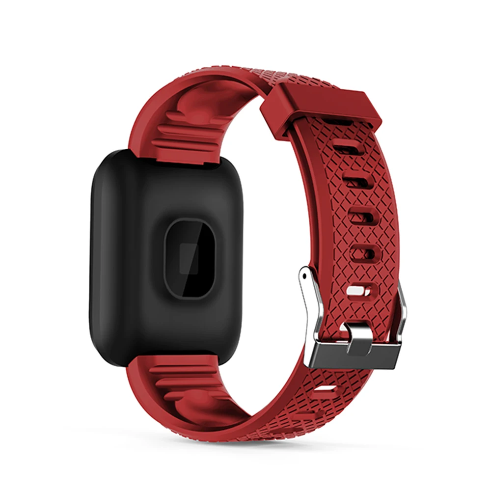 ID116plus Intelligent Wristband Fitness Bracelet Tracker Bluetooth 4.0 Step Counter Heart Rate Monitor Band Sports Wristwatches