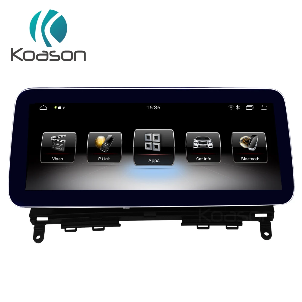Koasun 9,0 дюймов Android 2008 автомобильный мультимедийный плеер аудио стерео gps навигация для Mercedes Benz C Class W204 S204/CLK 2010