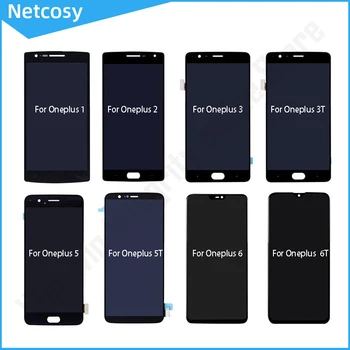 

For OnePlus 5 5T 6 6T LCD Display Touch Screen Digitizer Assembly For OnePlus 1+A0001 A2001 A3000 A3010 A5010 A6010 LCD Screen