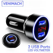 12V/24V Universal Car Charger 2 USB Port Quick Charge 5V/3.1A Car Cigarette Lighter Auto Power Adapter For IPhone Xiaomi Samsung
