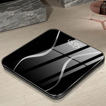 

Body Weighing Scale Smart Body Scales LCD Display Glass Digital Weight Scale Bath Scale Electronic Floor Scales Health Balance