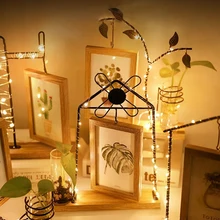 Goodland светодиодный гирлянда на батарейках Рождественский светильник s наружный декоративный светодиодный светильник водонепроницаемый Сказочный светильник s для украшения