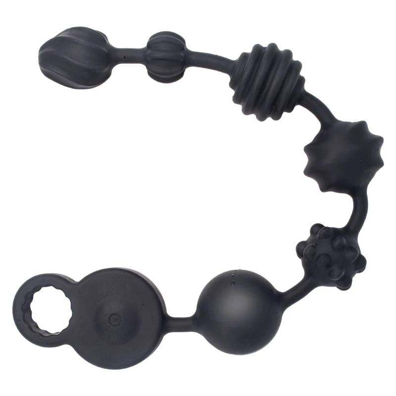 3 Motors Powerful Anal Plug Beads Butt Anus Beads Vibrators Prostate Massager SM Sex Toy For Couple Anal Expandable Massager 3