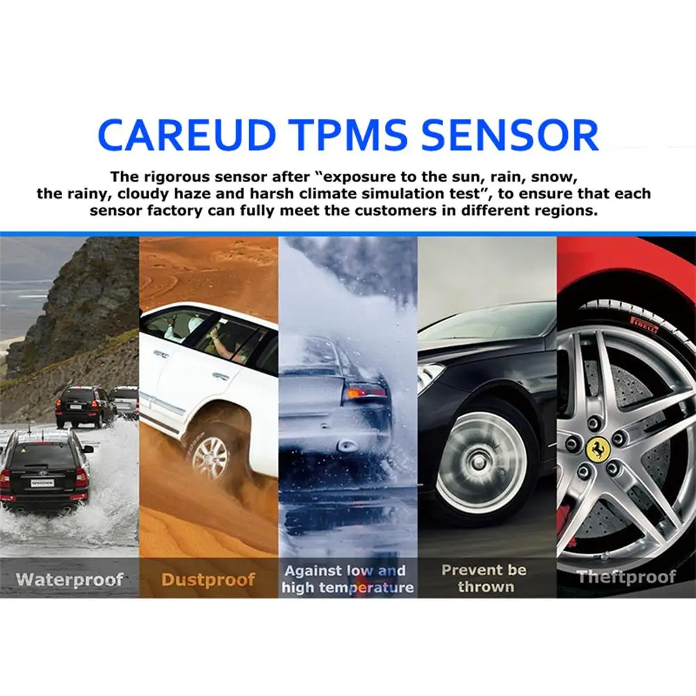 Многофункциональный автомобильный Грузовик TPMS Автомобильная беспроводная система контроля давления в шинах+ 14 колесный внешний датчик цветной ЖК-дисплей в режиме реального времени TPMS
