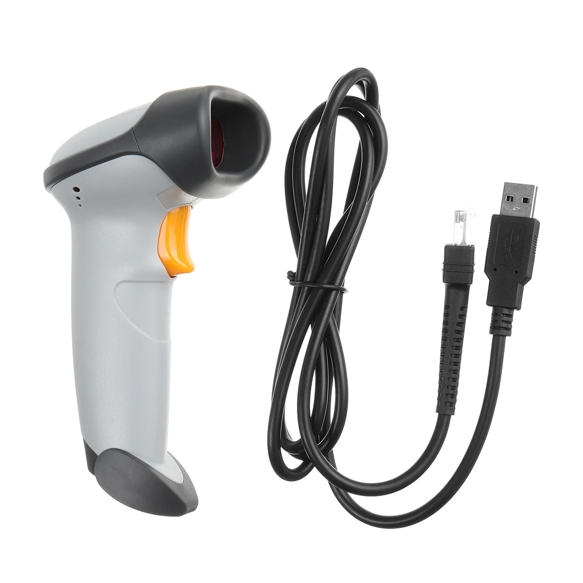 Высокоскоростной usb-порт автоматический сканер штрих-кодов обработанный 1D проводной штрих-код лазерный сканер