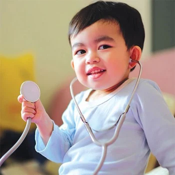 

1pc Stethoscope Doctor Toys for Children Pretend Play Doctors Game Hospital Medicine Set Educational Kids Girls Boys Toy