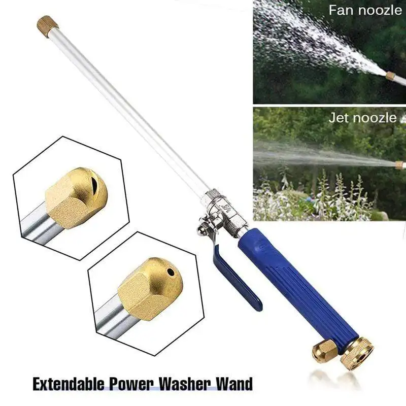 Hochdruck Power Washer Spray Düse Wasserpistole Schlauch Wand Garten Werkzeug 