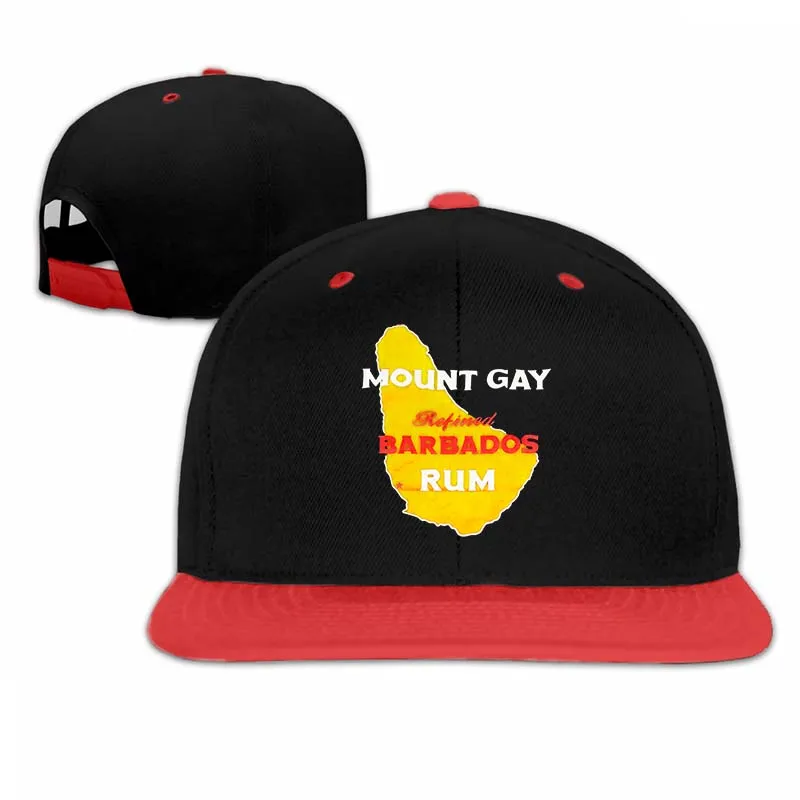 90s VTG nos MOUNT GAY RUM BARBADOS nwot логотип Liquor XL Booze промо бейсболка для мужчин и женщин Кепка для водителя грузовика модная Регулируемая Кепка - Цвет: 5-Red