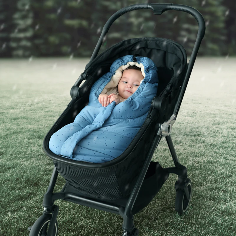 

Winter Baby Sleeping Bags Newborn Envelope For Stroller With Foot Muff Infant Cartoon Envelopes For Newborn Baby Sleep Sacks