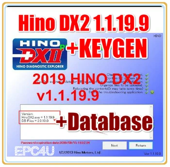 

2019 Hino Diagnostic EXplorer 2 Hino DX2 1.1.19.9+Troubleshootings Database +Keygen
