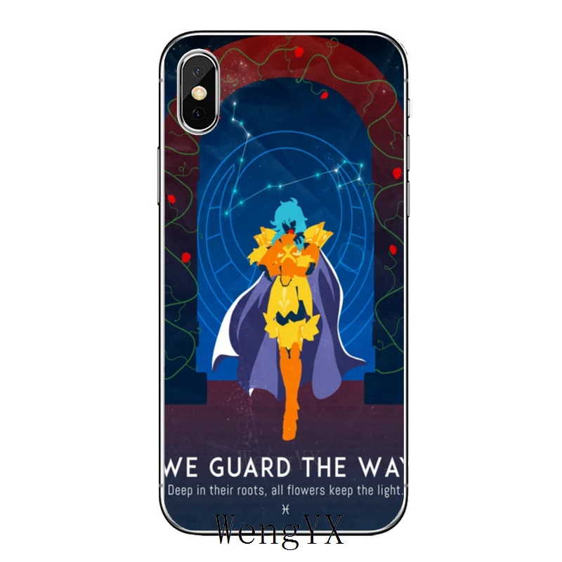 Аниме Святого Сейя Рыцари зодиака для samsung Galaxy S10 Lite S9 S8 S7 S6 edge Plus S5 S4 Note 9 8 5 4 mini чехол - Цвет: the-Zodiac-A-07