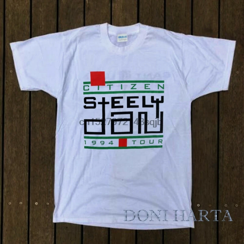 1990's Vintage Steely Dan Tour 1994 T Shirt Reprint Size S 5XLTShirts