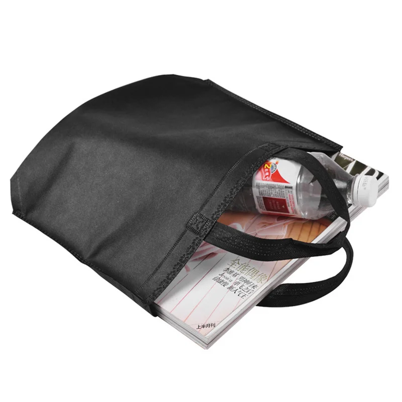 

Large Unisex Tote Grocery Cloth Bags Sundries Storage Pouch Foldable Shopping Carry Bag Reusable Eco Non-woven Shoulder Bags