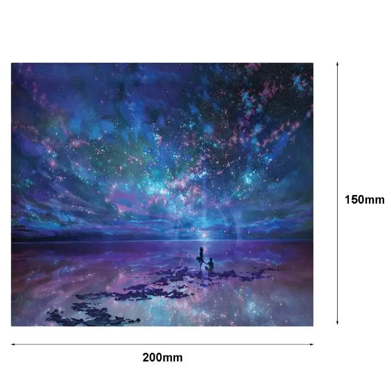 05 200x150cm Гобелен с принтом звезд, настенное пляжное одеяло для кемпинга и путешествий, матрас для йоги, Реалистичный, для семейного отеля, для фотосъемки на открытом воздухе - Цвет: 05 200x150cm