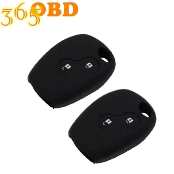 

Rubber Silicone Car Remote Key with 2 Buttons Case Cover For Renault Kangoo DACIA Scenic Megane Sandero Captur Twingo Modus