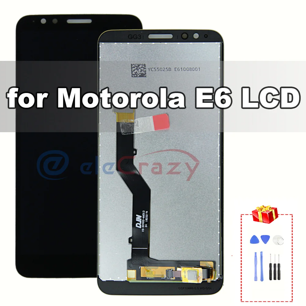

Original for Motorola E6 XT2005 LCD Screen Display with Touch Digitizer Assembly Replacement 100% Tested