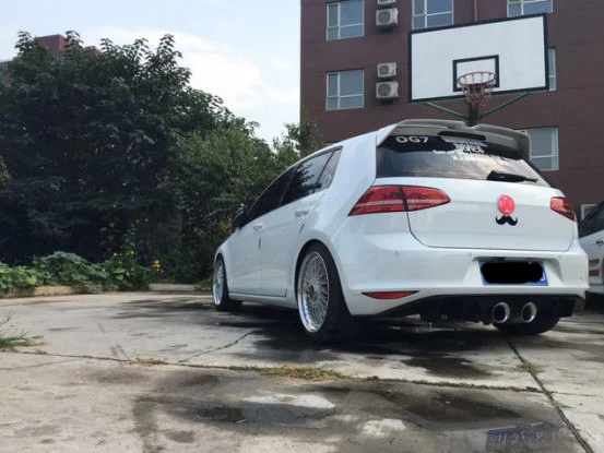 Спойлер для Volkswagen Golf 7 2011 2013 mk7 Glof 5 высококачественный АБС пластик заднее крыло