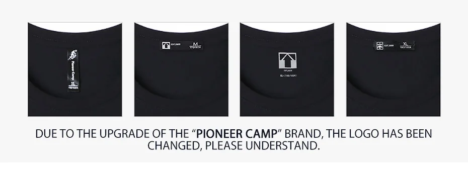 Pioneer camp inverno 90% duck down jaquetas