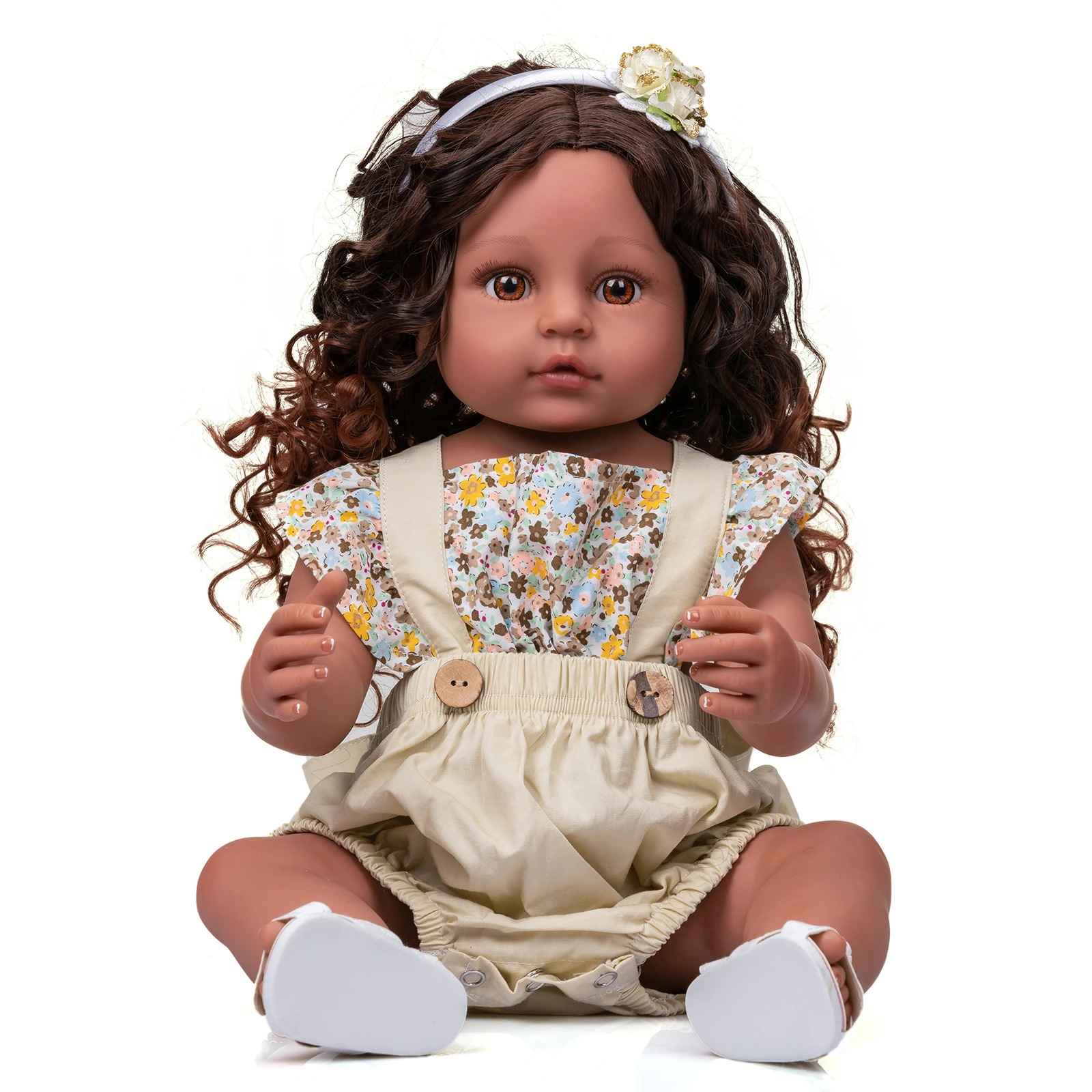 Krimpen radicaal Symmetrie 55Cm Reborn Baby Peuter Pop Realistische Afro amerikaanse Baby Pop  Donkerbruin Huid Full Body Siliconen Poppen Bad Speelgoed gift|Poppen| -  AliExpress