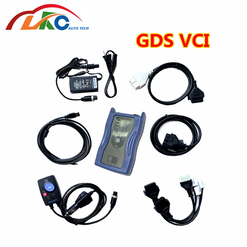 DHL GDS VCI OBD2 Diagnostic Interface OBD2 Scan Tool for Hyu-ndai K-ia( with Trigger Module Flight Record Function optional