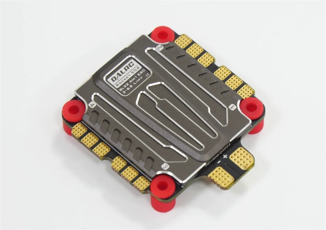 DALRC Rocket 50A 4 в 1 ESC 3 S-6 S Blheli_32 ESC поддержка Dshot1200 Multishot бесщеточный и DALRC F722 двойной контроллер полета скидка 20