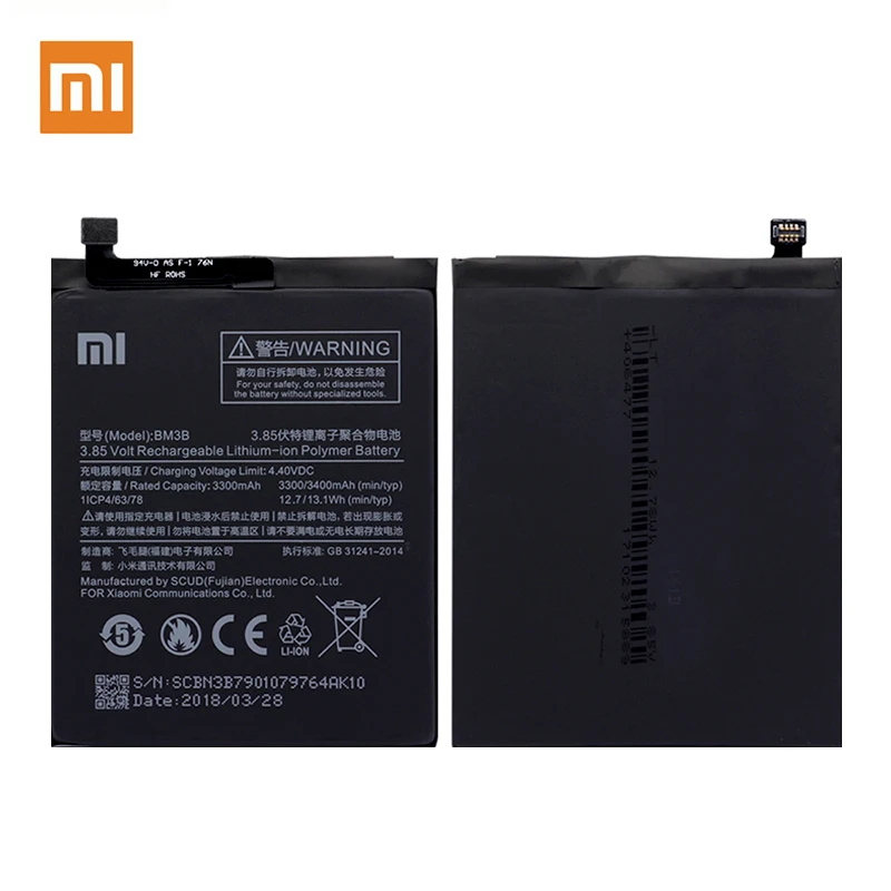 Оригинальная батарея BM3B для Xiaomi mi Mix 2/mi x 2S 3300/3400mAh полная емкость подлинный Xiao mi Batteria Akku+ Инструменты