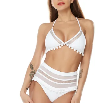 

Swimming tassel Triangl Top Mini String Bikini Set Mujer Plus Size Swimsuit Swimwear Female Bathing Swiming Suit ForWomen Bikini