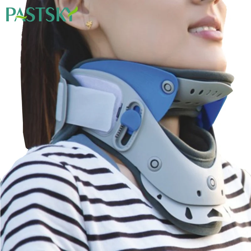 

Medical Collar Cervical Neck Traction Device Adjustable Cervical Neck Stretcher Spine Corrector Pain Relief Neck Support Brace