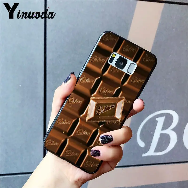 Yinuoda Wonka Bar с золотым билетом Alpen Золотой шоколадный чехол для телефона samsung Galaxy S10 Plus S10E S6 S7 S8 S9 S9Plus S10lite